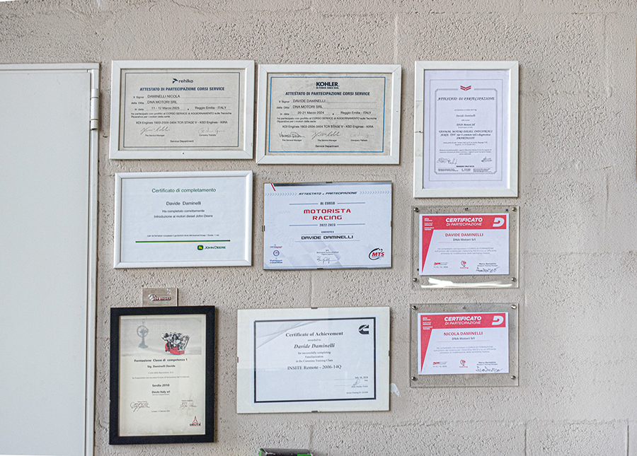 ATTESTATI CONSEGUITI