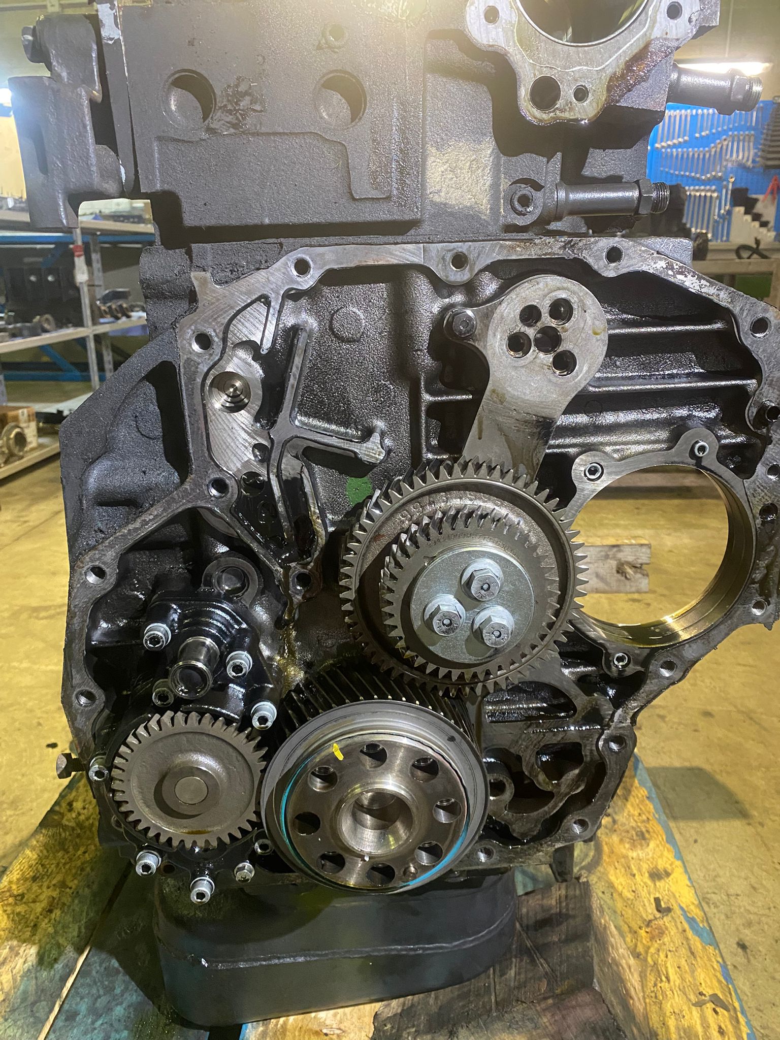 treno ingranaggi distribuzione motore 02